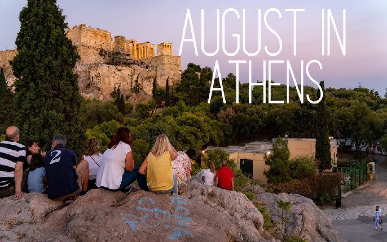 August in Athens